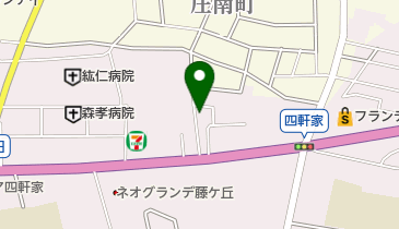 森孝しいの木児童遊園の地図画像