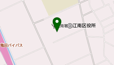 江南区福祉センター きらとぴあの地図画像