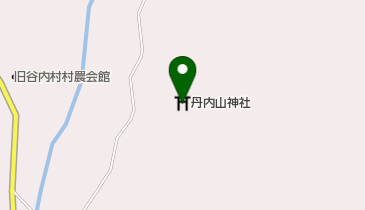 丹内山神社の地図画像