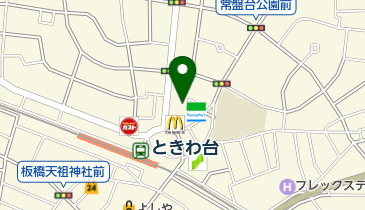 日本書道美術館の地図画像