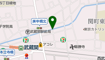稲荷橋の地図画像