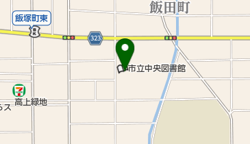 太田市足尾鉱毒展示資料室の地図画像