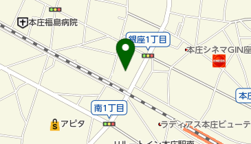 本庄市市民活動交流センター はにぽんプラザの地図画像
