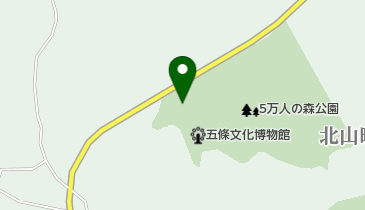 市立五條文化博物館の地図画像