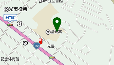 聖光高等学校の地図画像