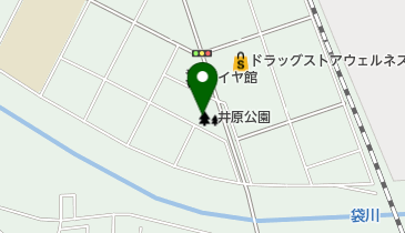 井原公園の地図画像