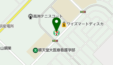 浦安市こどもの広場の地図画像