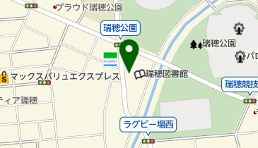 名古屋市瑞穂文化小劇場の地図画像