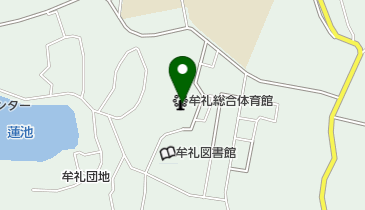 高松市牟礼総合体育館の地図画像