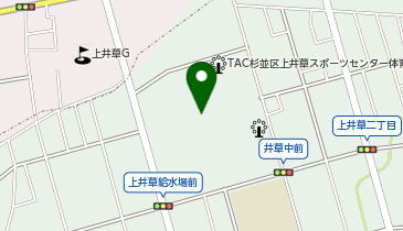 上井草スポーツセンターの地図画像