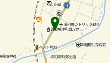 津和野町民体育館の地図画像