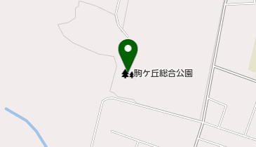 標茶町駒ヶ丘公園の地図画像