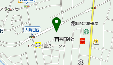 おおのだ田中クリニックの地図画像