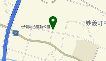 妙義総合体育館の地図画像