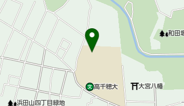 高千穂大学の地図画像