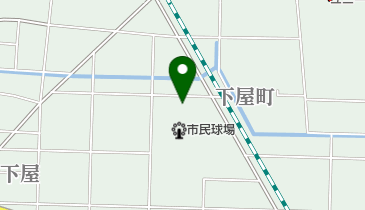 稲沢市民球場の地図画像