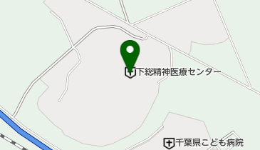 独立行政法人国立病院機構 下総精神医療センターの地図画像