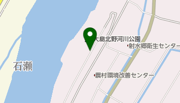大島北野河川公園の地図画像