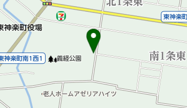 義経公園の地図画像