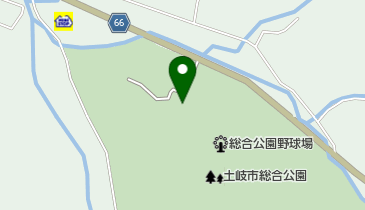 土岐市総合公園の地図画像