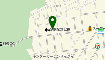 多胡記念公園の地図画像