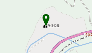 別保公園の地図画像