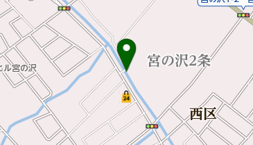 宮の沢ふれあい公園の地図画像