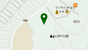七井戸公園の地図画像