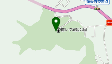 大森山桜園の地図画像