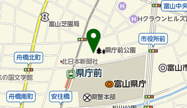 県庁前公園の地図画像