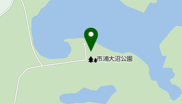大沼公園の地図画像
