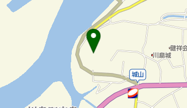 岩の鼻の展望台の地図画像