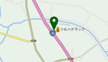 ツルハドラッグ 郡山守山店の地図画像