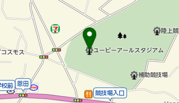 ユーピーアールスタジアム(宇部市野球場)の地図画像