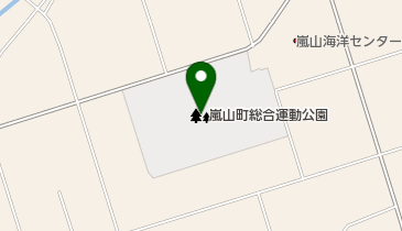 嵐山町総合運動公園の地図画像