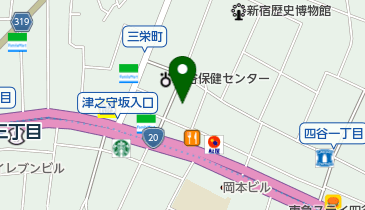 四谷税務署の地図画像