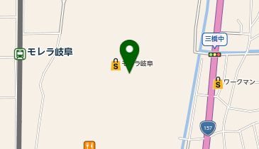 丸亀製麺 モレラ岐阜店の地図画像