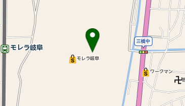 サーティワンアイスクリーム モレラ岐阜店の地図画像