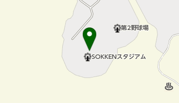 清武総合運動公園第1野球場(SOKKENスタジアム)の地図画像