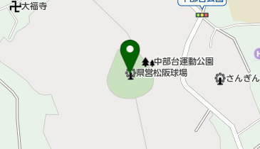 三重県営松坂野球場の地図画像