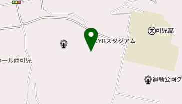 KYBスタジアム(可児市運動公園スタジアム)の地図画像