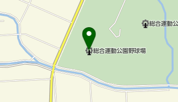 敦賀市総合運動公園野球場の地図画像