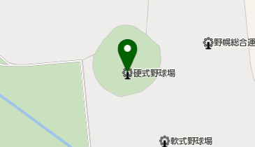 野幌総合運動公園硬式野球場の地図画像