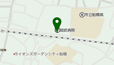 総武病院の地図画像