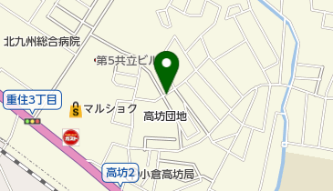 大久保内科胃腸科の地図画像