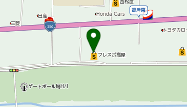 イエローハット フレスポ高屋店の地図画像