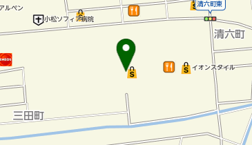 サンマルクカフェ イオンモール新小松店の地図画像