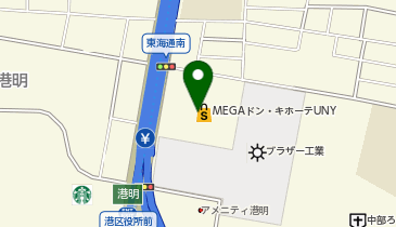 横浜八景楼 MEGAドン・キホーテUNY東海通FS店の地図画像
