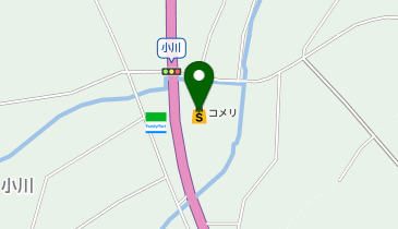 コメリハード&グリーン新地店の地図画像