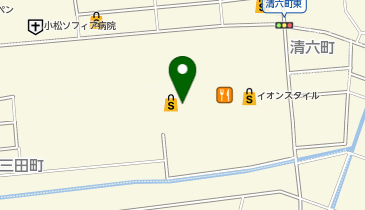 北陸ろうきん イオンモール新小松店の地図画像